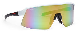 ROUBAIX Bianco Opaco Nero Lente Specchiata Gialla